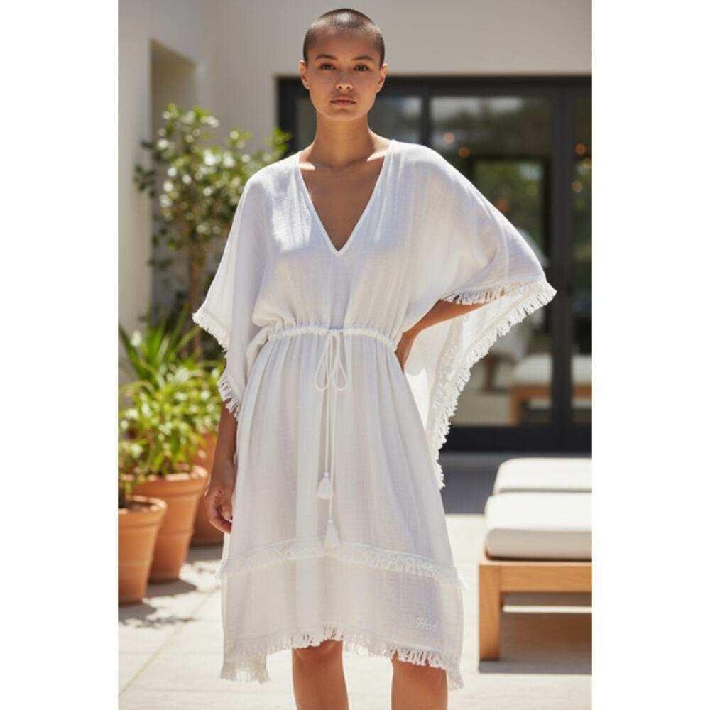 AERIE Boho Cotton Beach Coverup